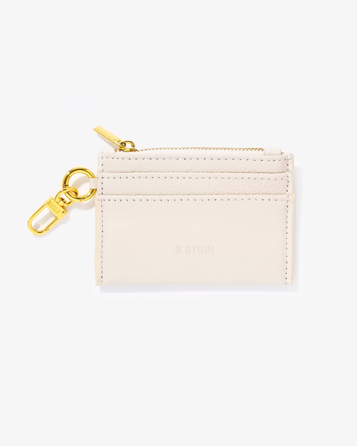 Clip Card Holder 2.0 - Cream Gold
