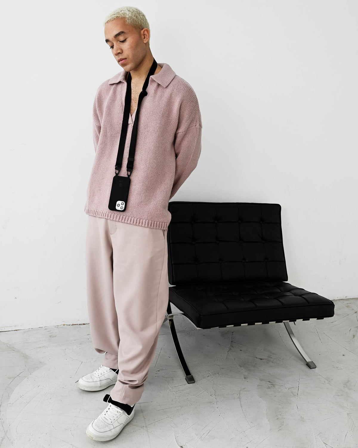 Chicago Handykette - Mono Schwarz