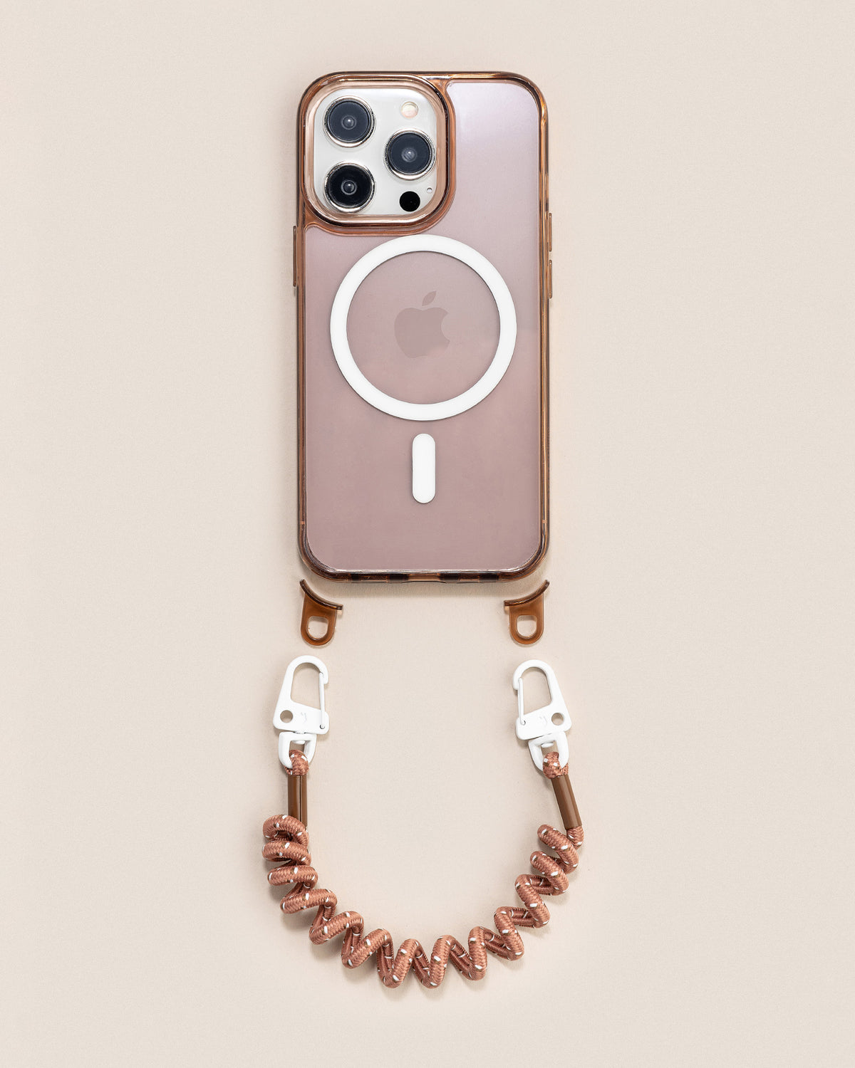 Clear Case Flex Braun MagSafe
