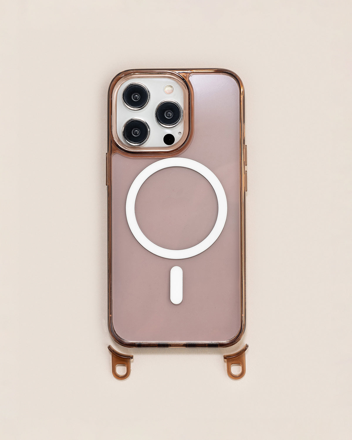 Clear Case Flex Braun MagSafe