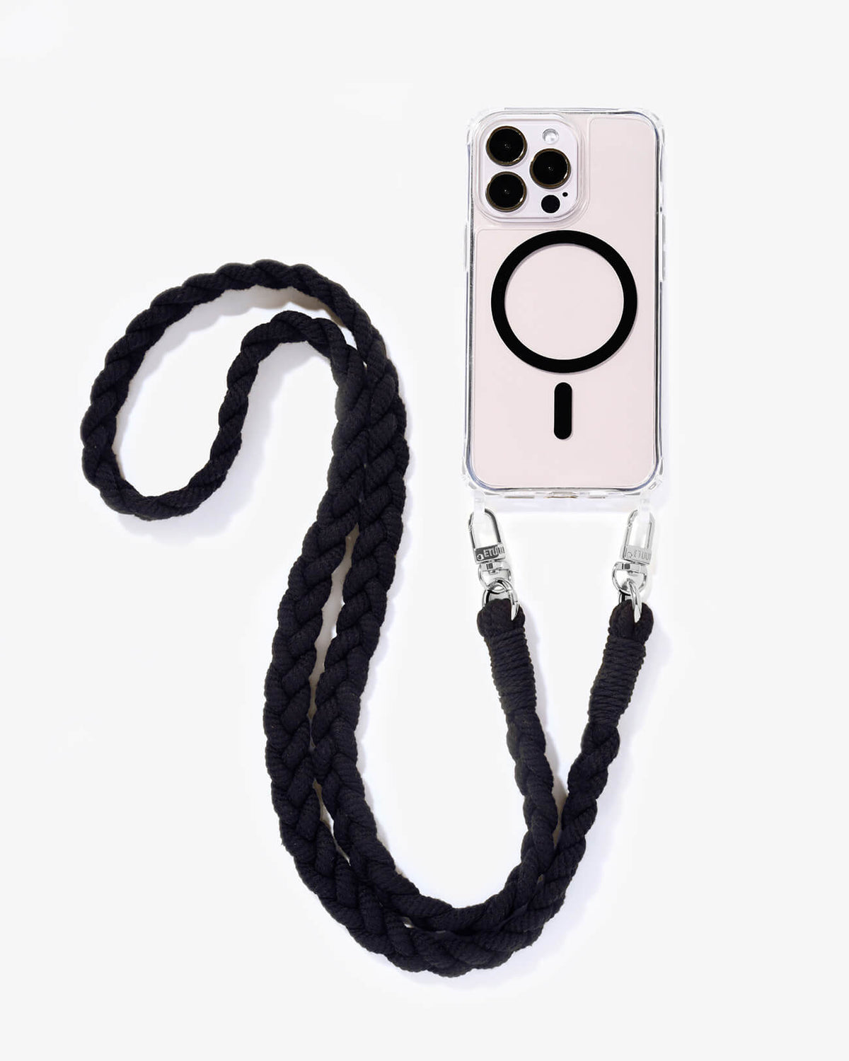 Set Clear Case Magsafe black and Elsa black