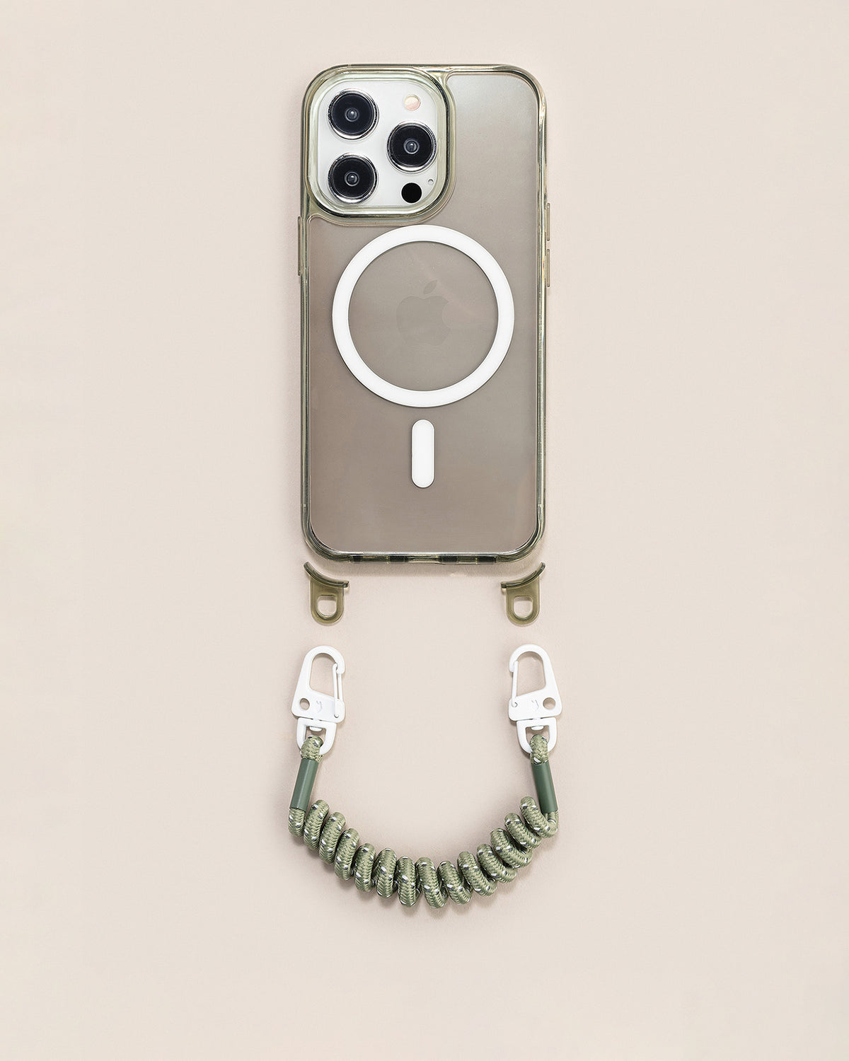 Clear Case Flex Olive MagSafe
