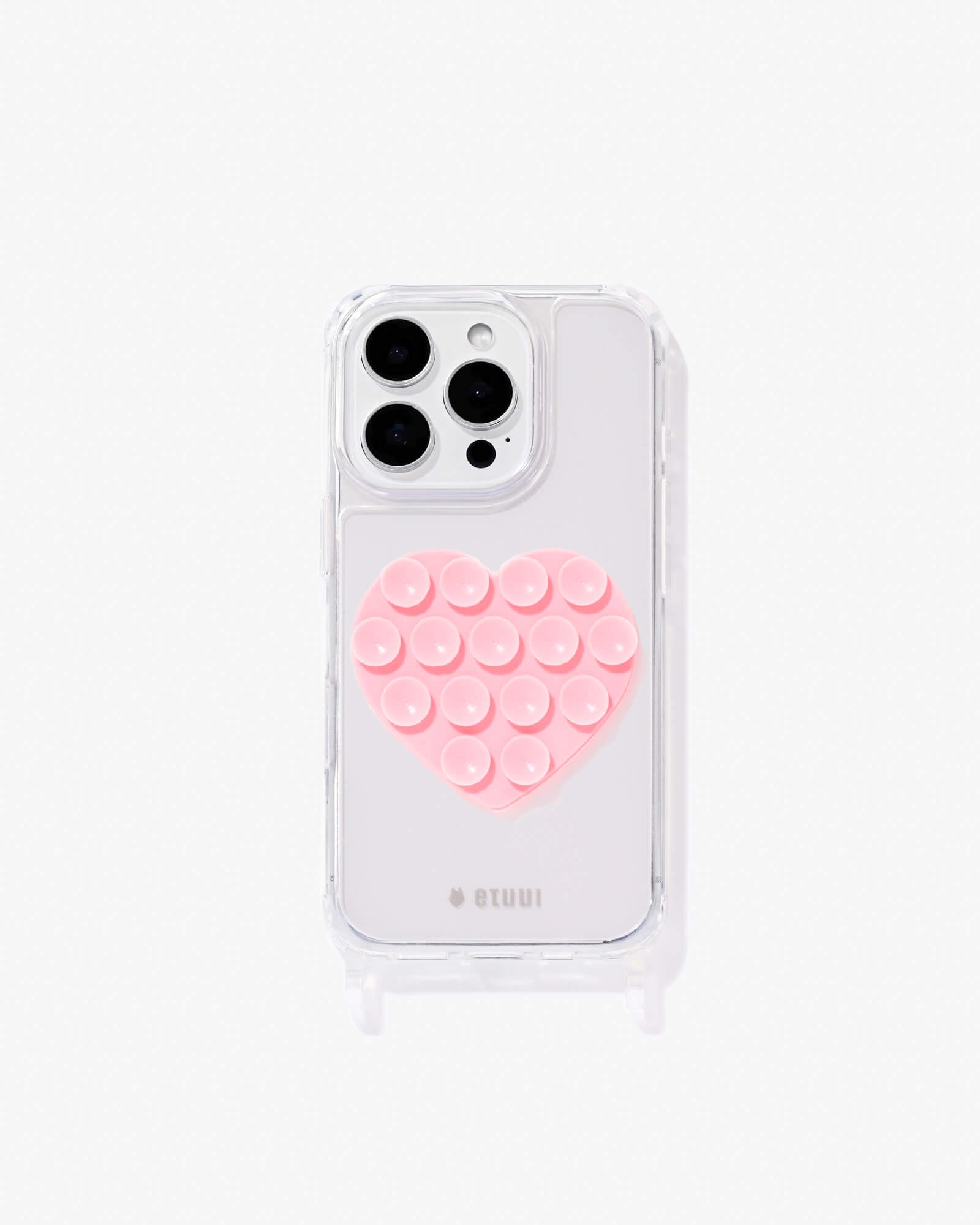 Free Suck Button Heart Pink