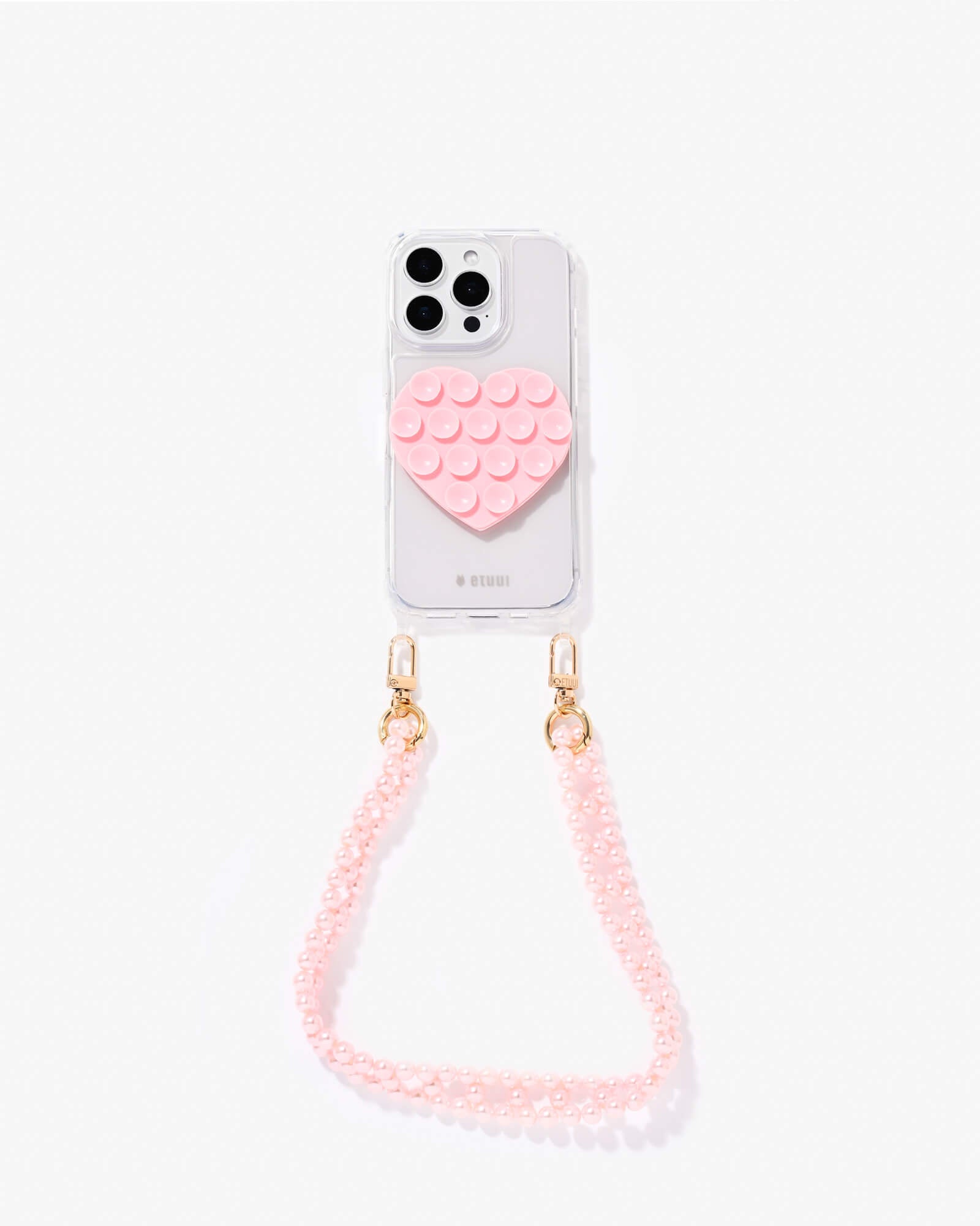 Free Suck Button Heart Pink