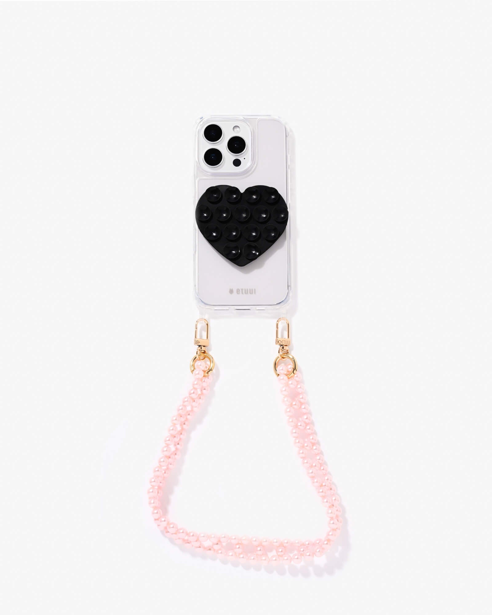 Free Suck Button Heart Black
