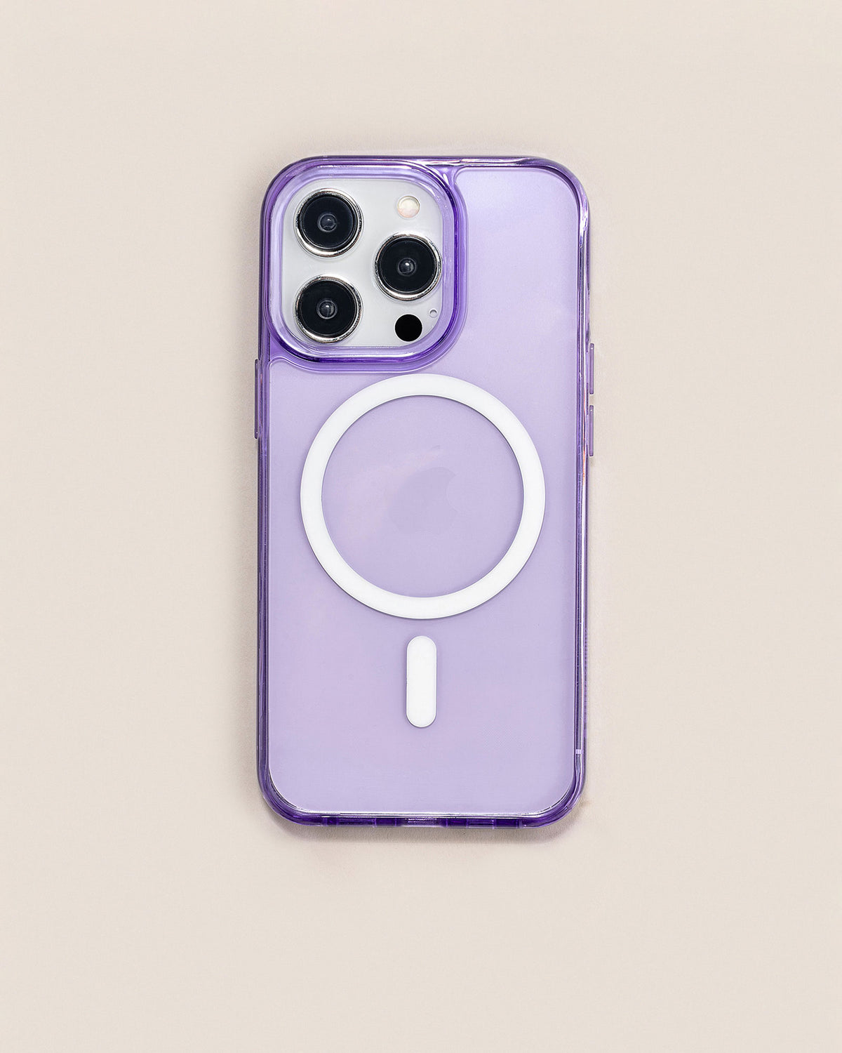 Clear Case Lila MagSafe