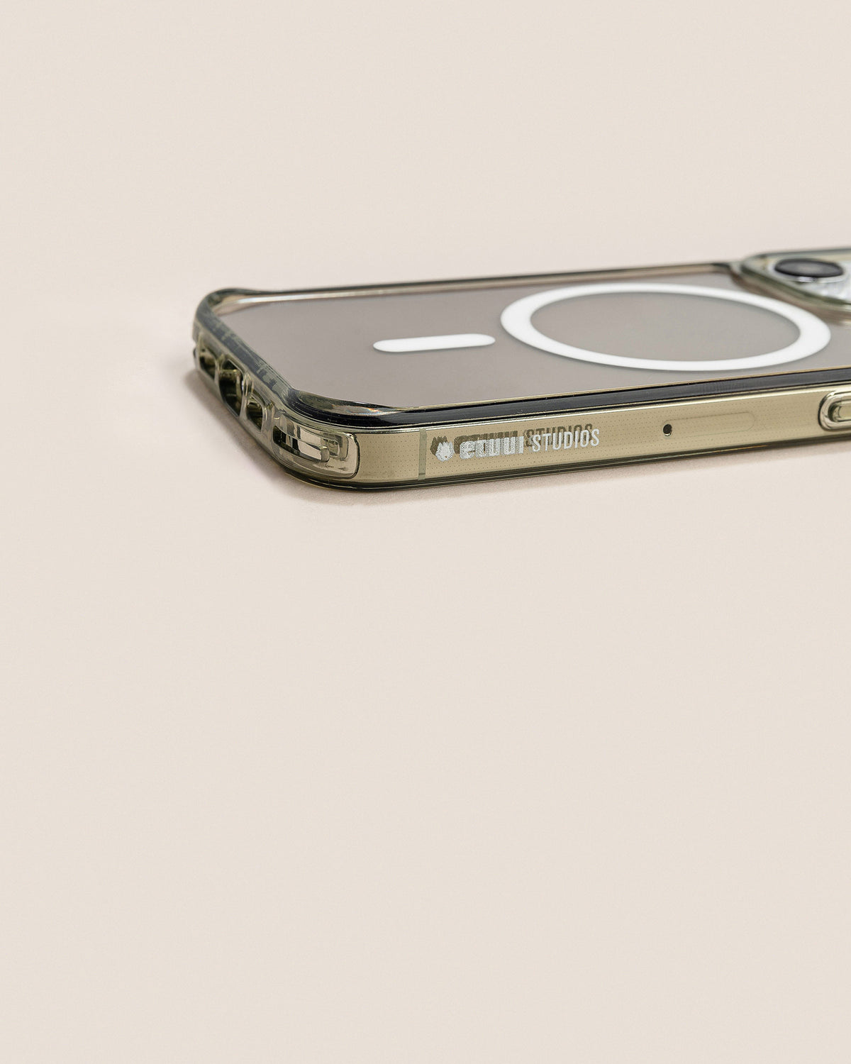 Clear Case Olive MagSafe