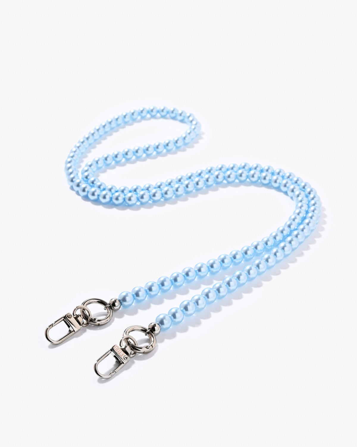 Emily Chain Single Blau Silber