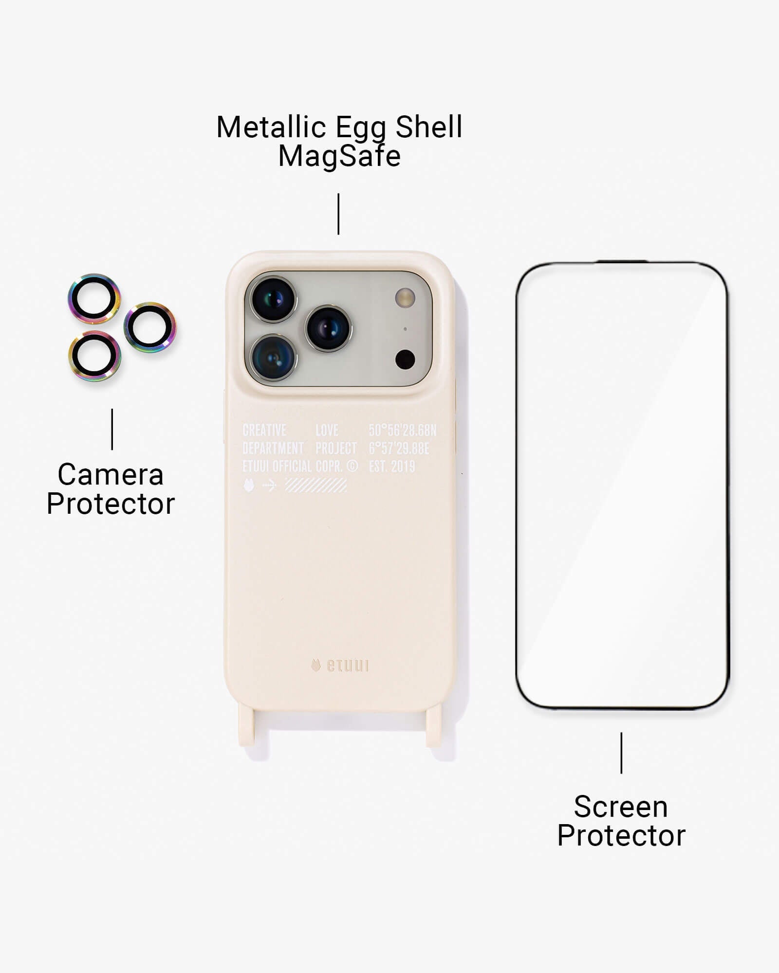 Get iPhone 17 Ready Set - Metallic Egg Shell