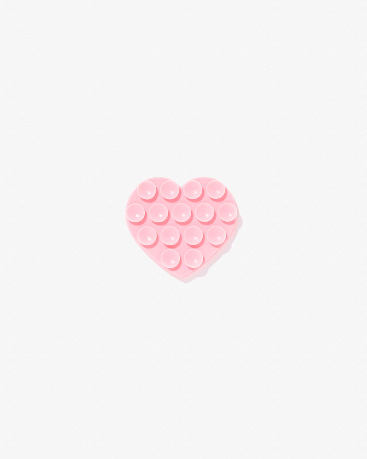 Suck Button Heart Pink
