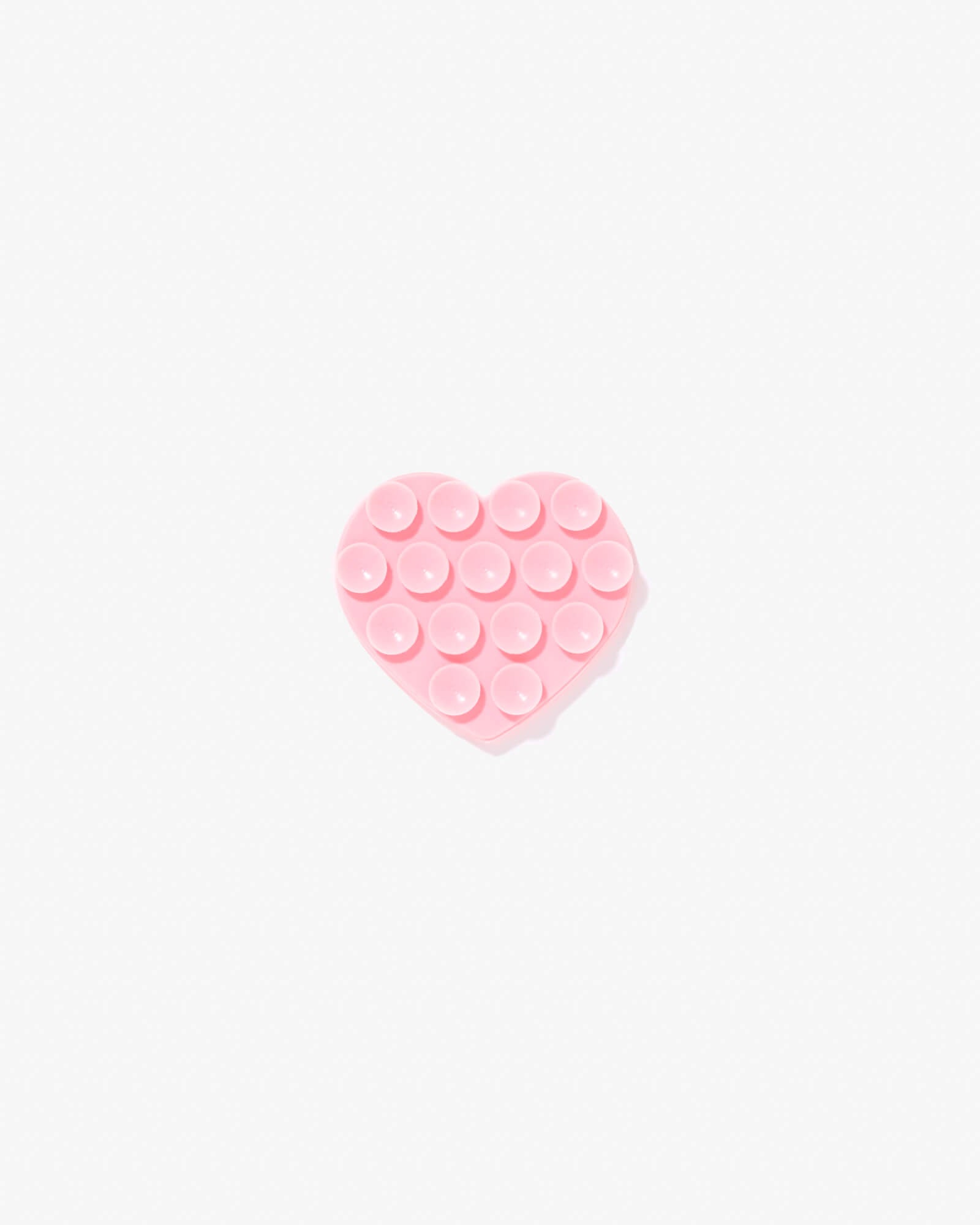 Free Suck Button Heart Pink