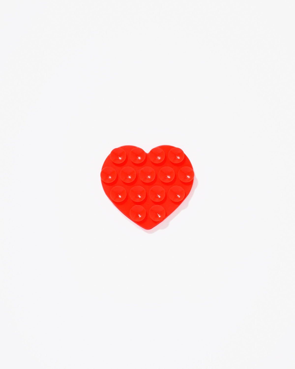 Suck Button Heart Red