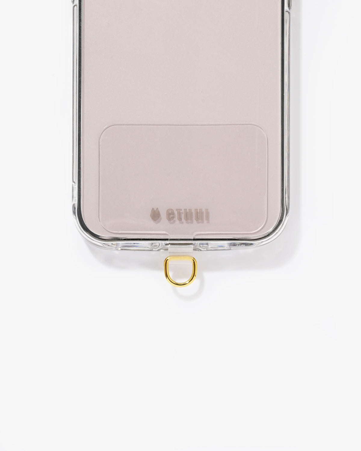 Plug-in card transparent gold
