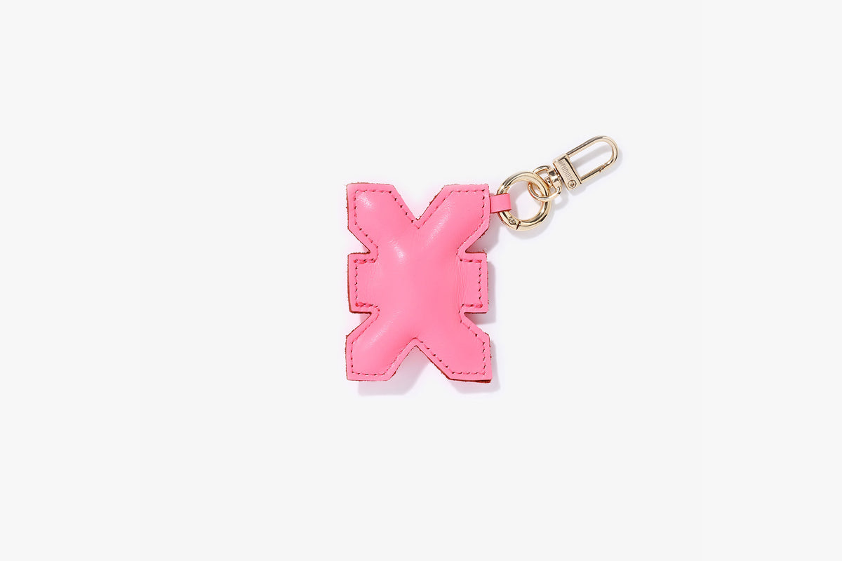 Puffer Charm Pink Logo KARO KAUER COLLECTION