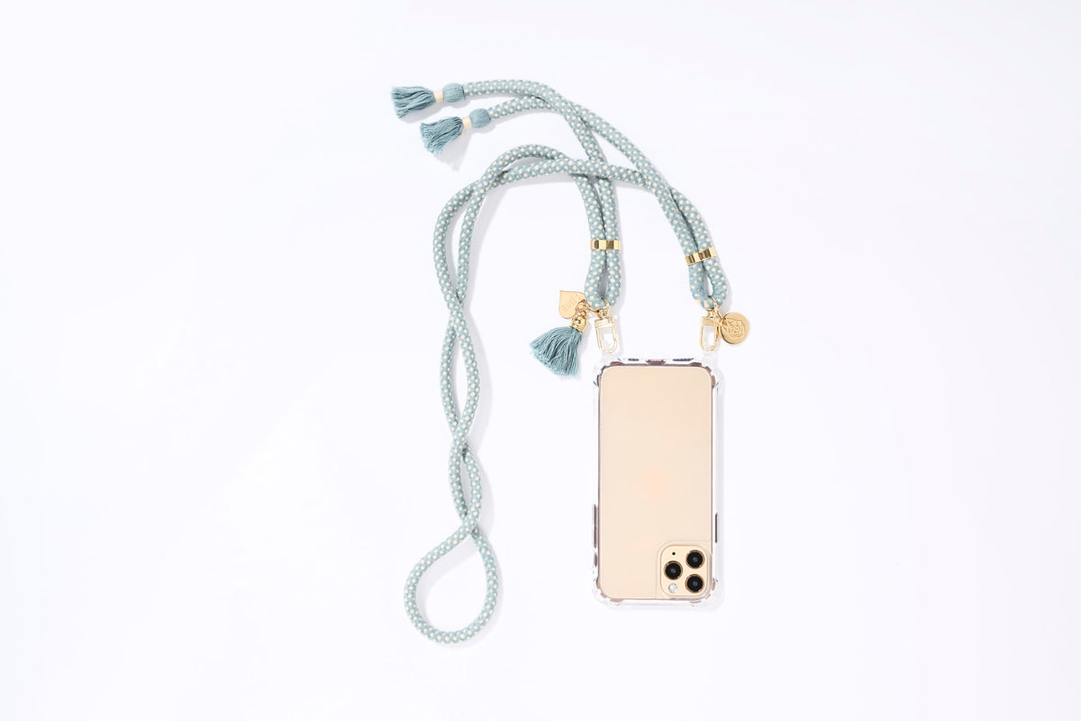 Denim Handykette + Clear Case