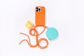 Silk Hook Tangerine MAGSAFE (with chain)