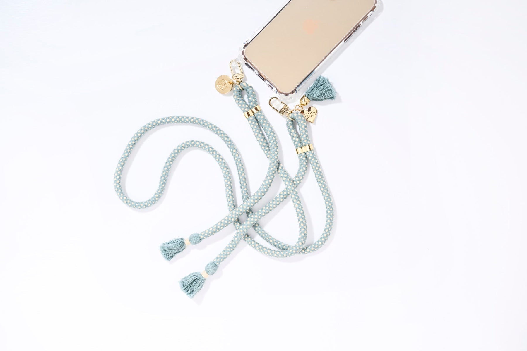 Denim Handykette + Clear Case