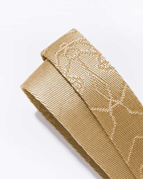 Chicago cell phone chain - Gold Beige
