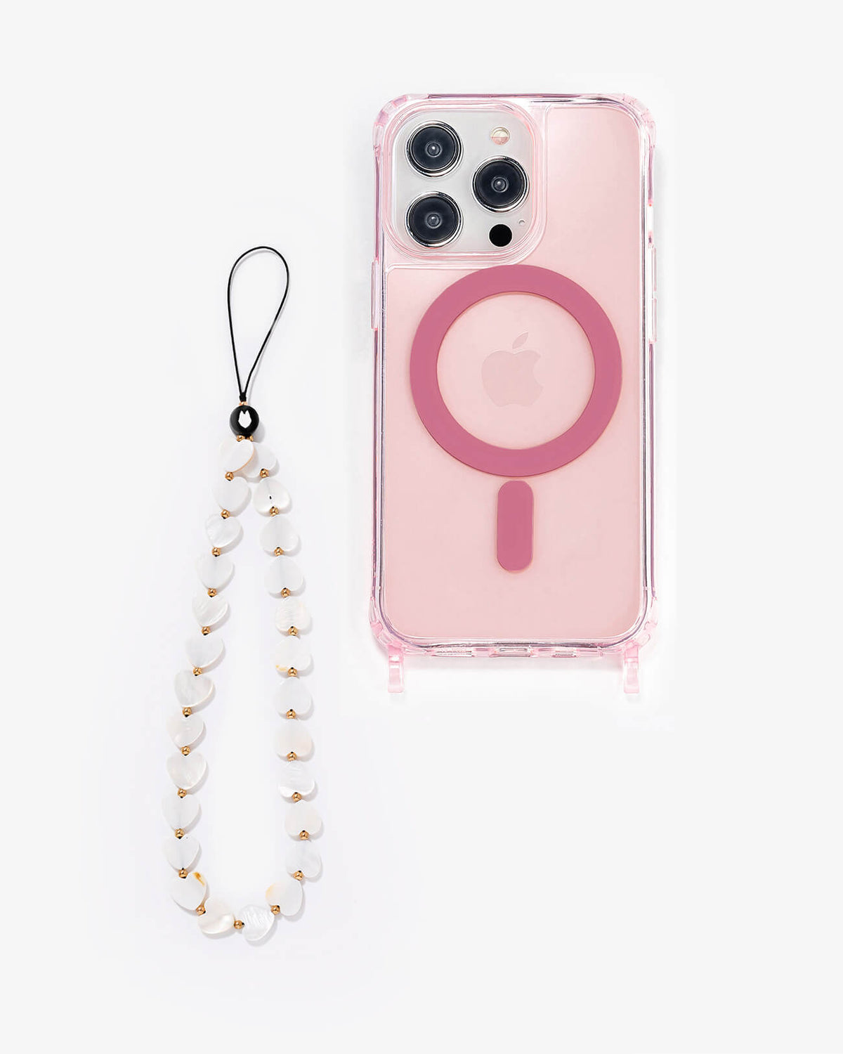 Set Clear Case Pink Lemonade mit Goa Seashell