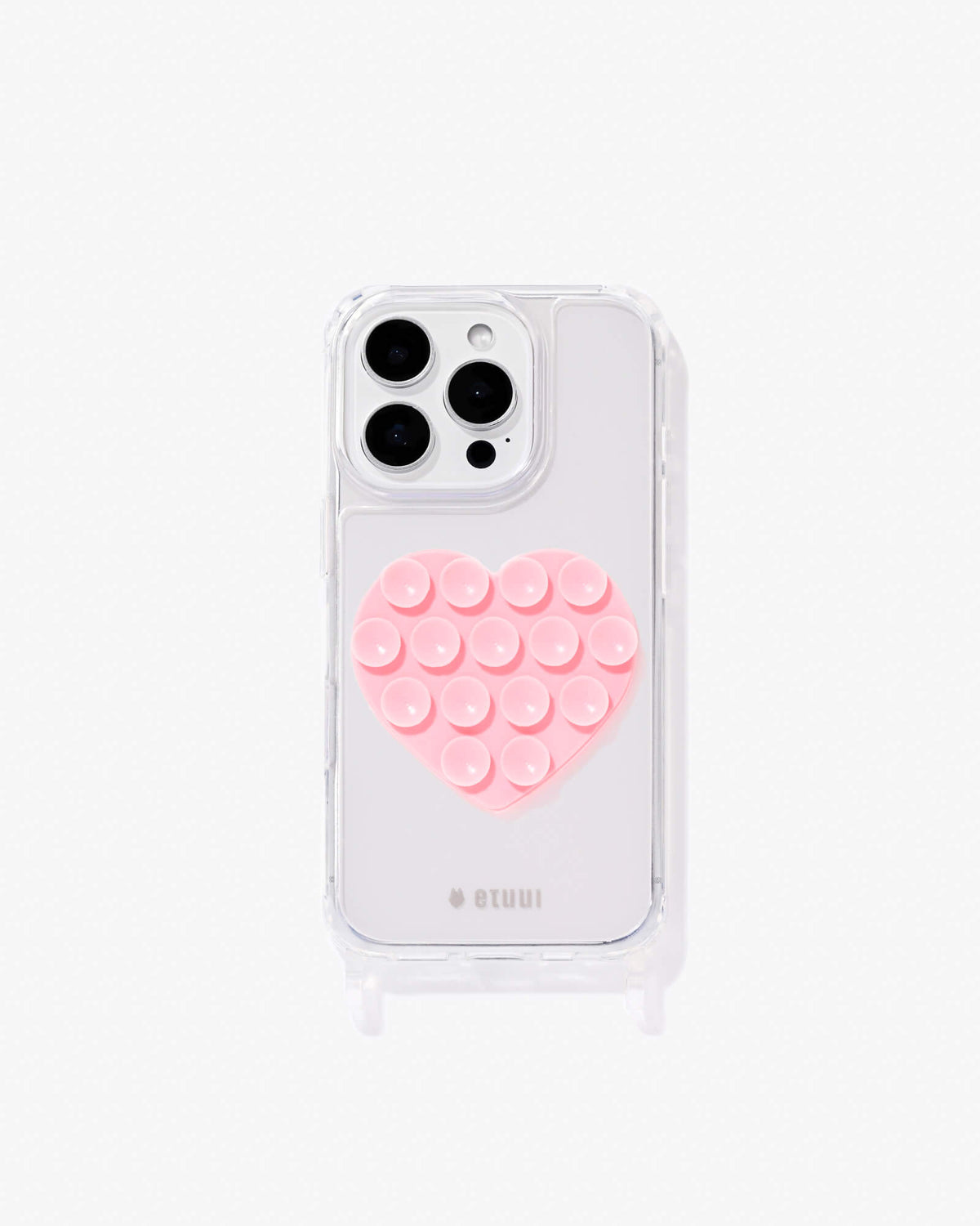 Free Suck Button Heart Pink