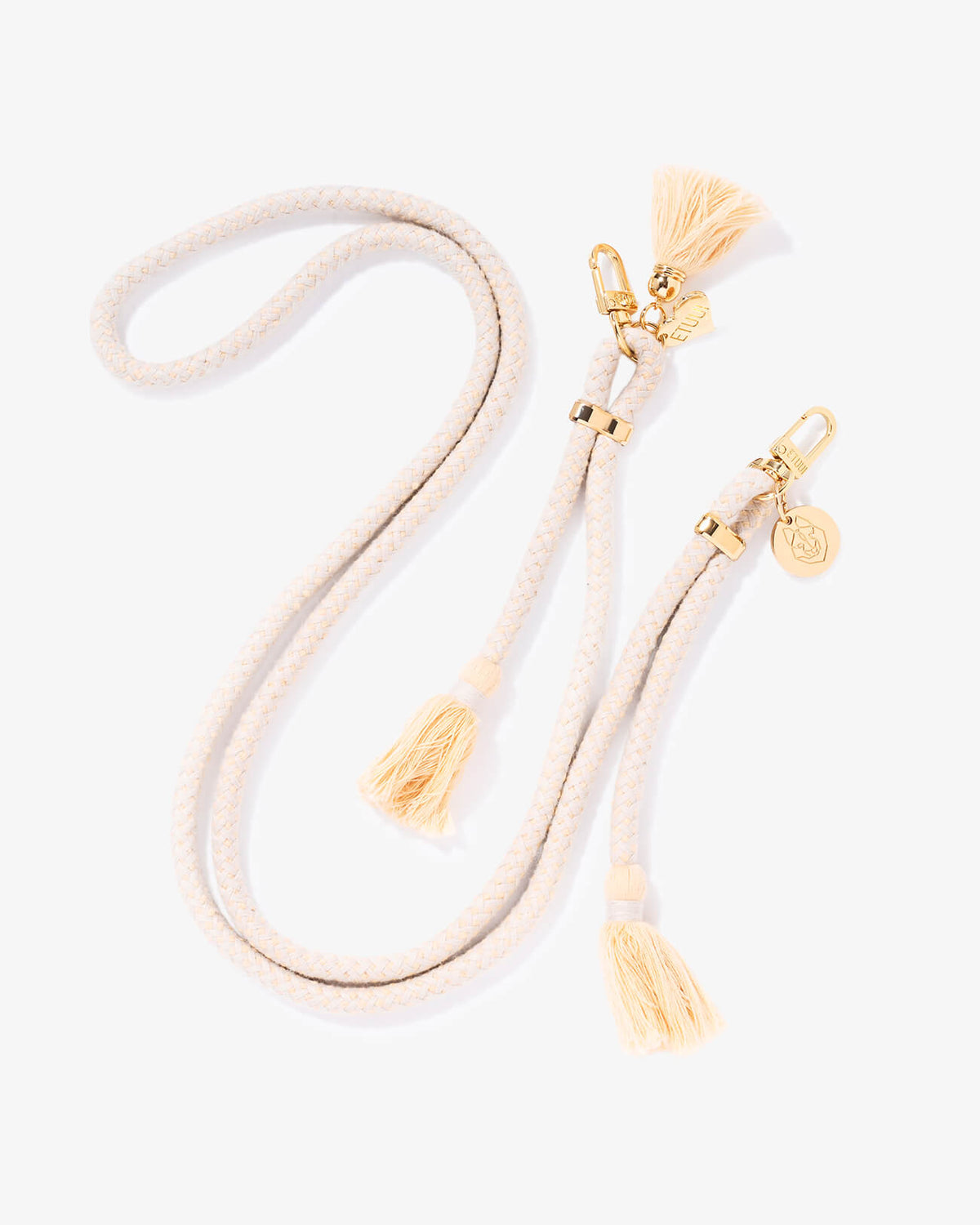 Original cell phone chains - EGG SHELL Gold