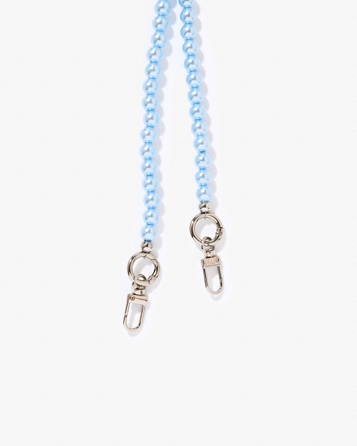 Emily Chain Single Blau Silber