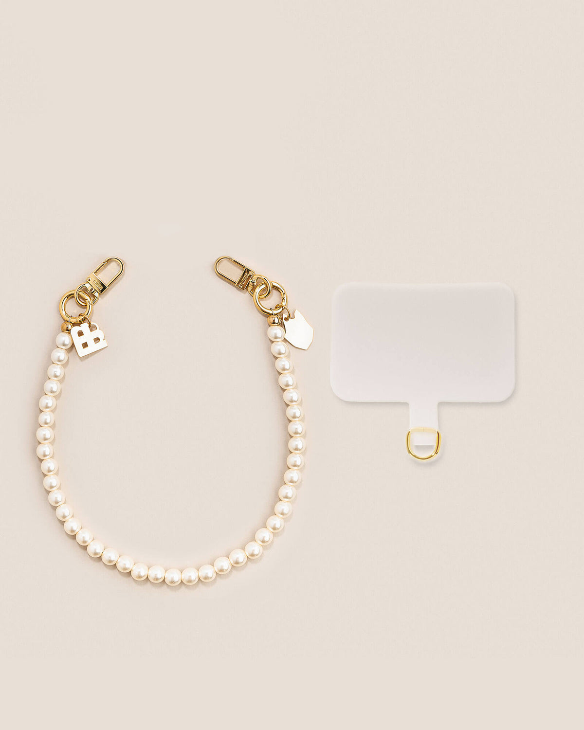 Set Petit Emily Single Champagner 18K Gold und Steckkarte