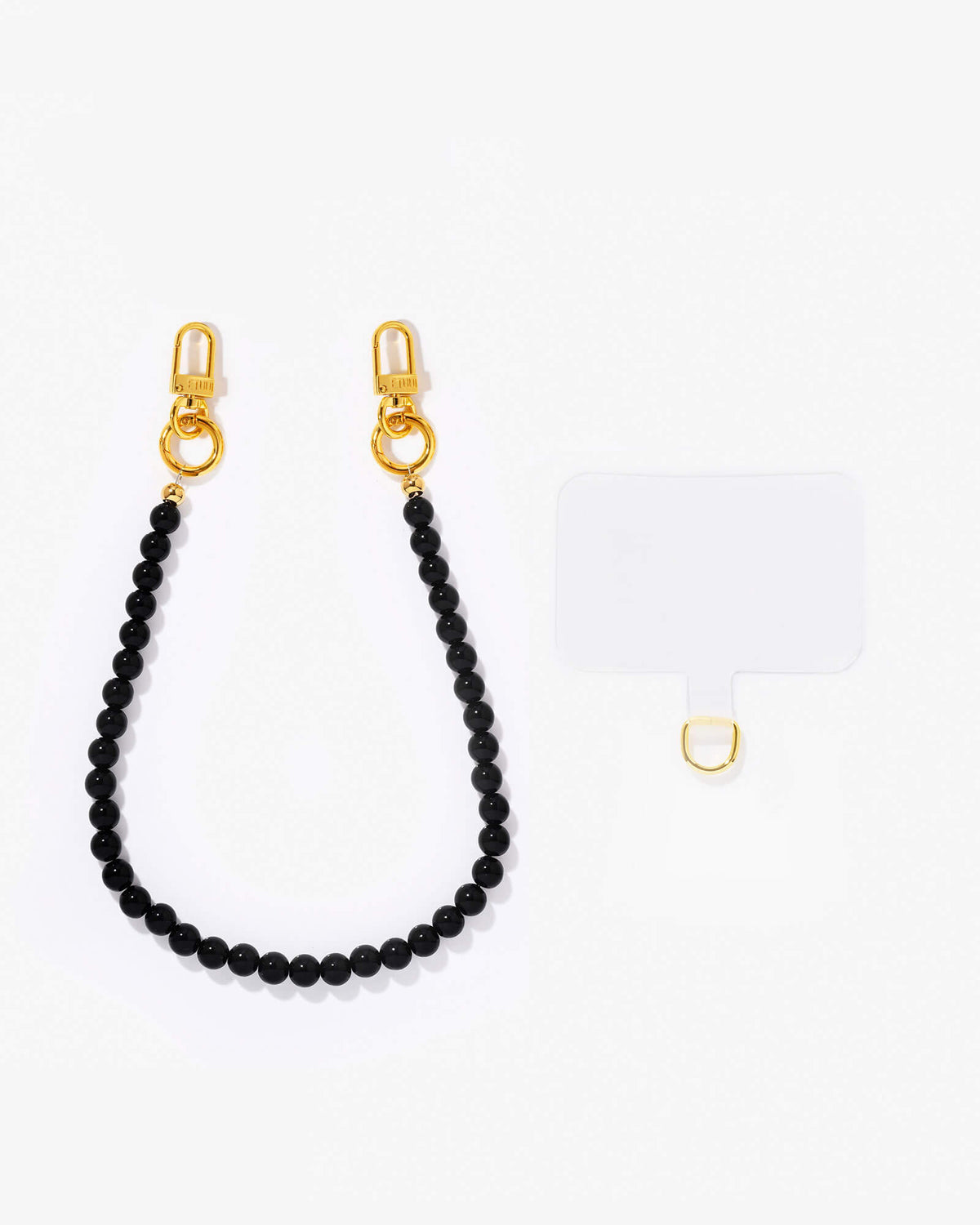 Set Petit Emily Chain Single Schwarz und Steckkarte