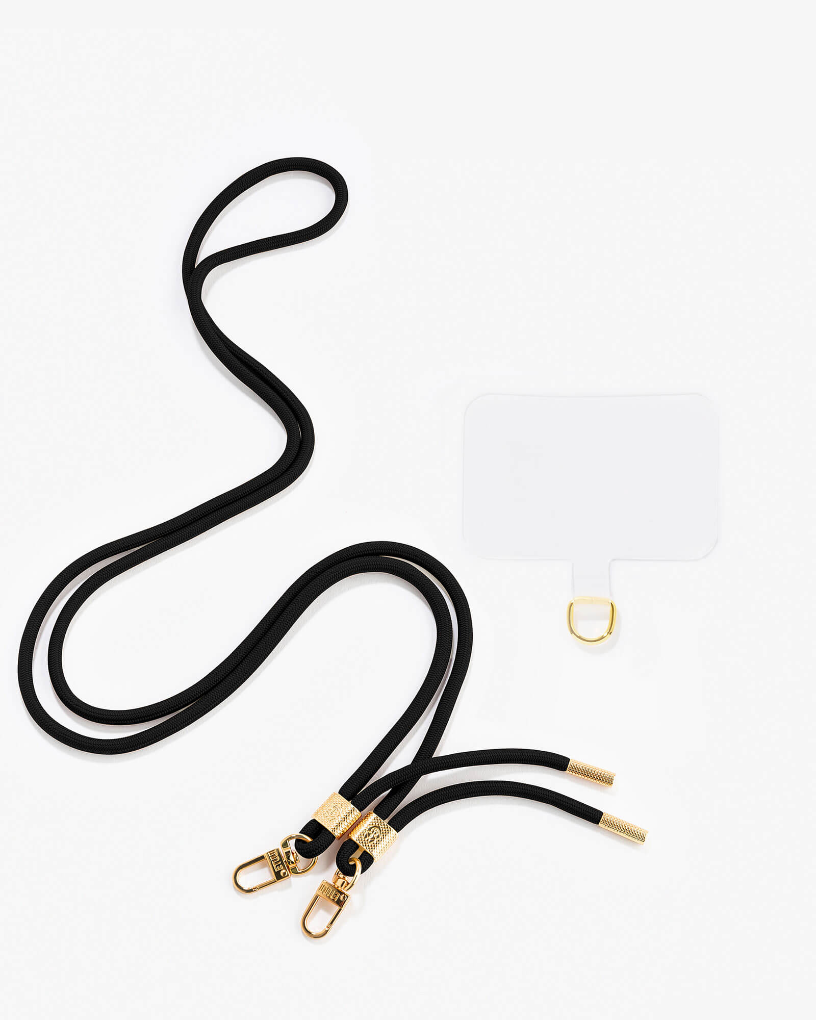Set TOKIO - Gold Schwarz und Steckkarte
