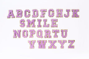 Letter Sticker Purple