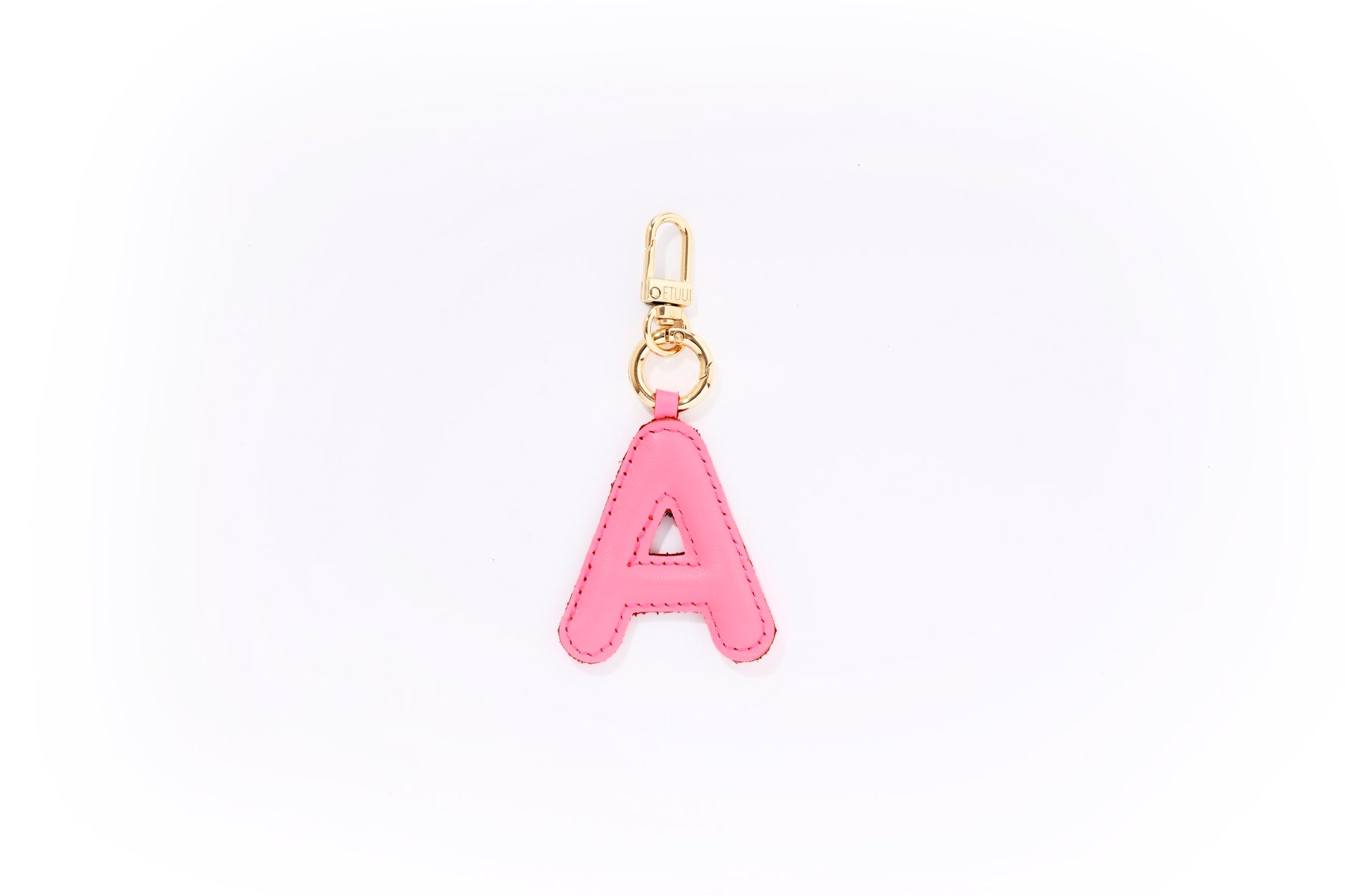 Puffer Letter Charms Pink