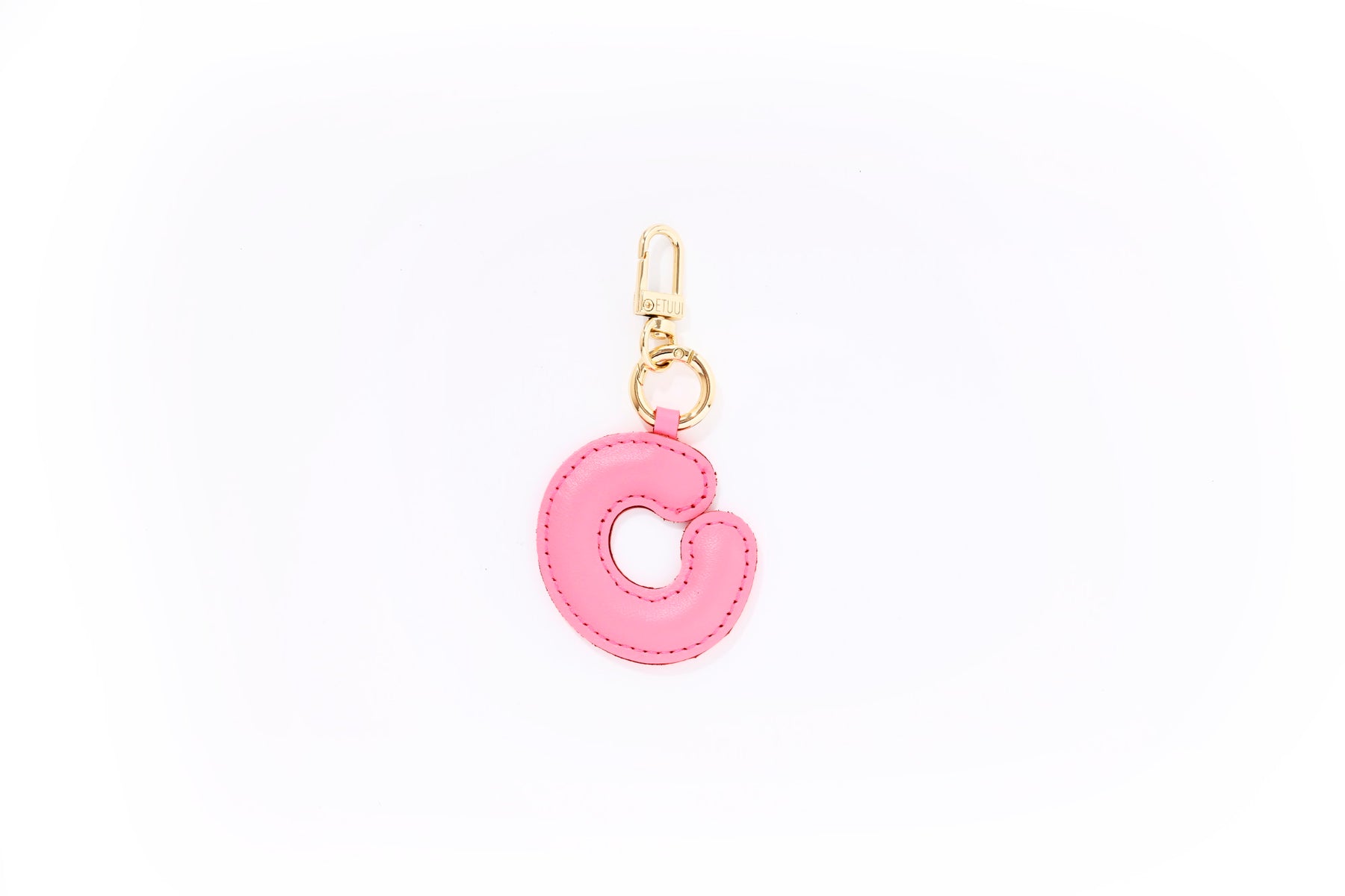 Puffer Letter Charms Pink