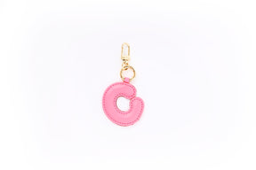 Puffer Letter Charms Pink