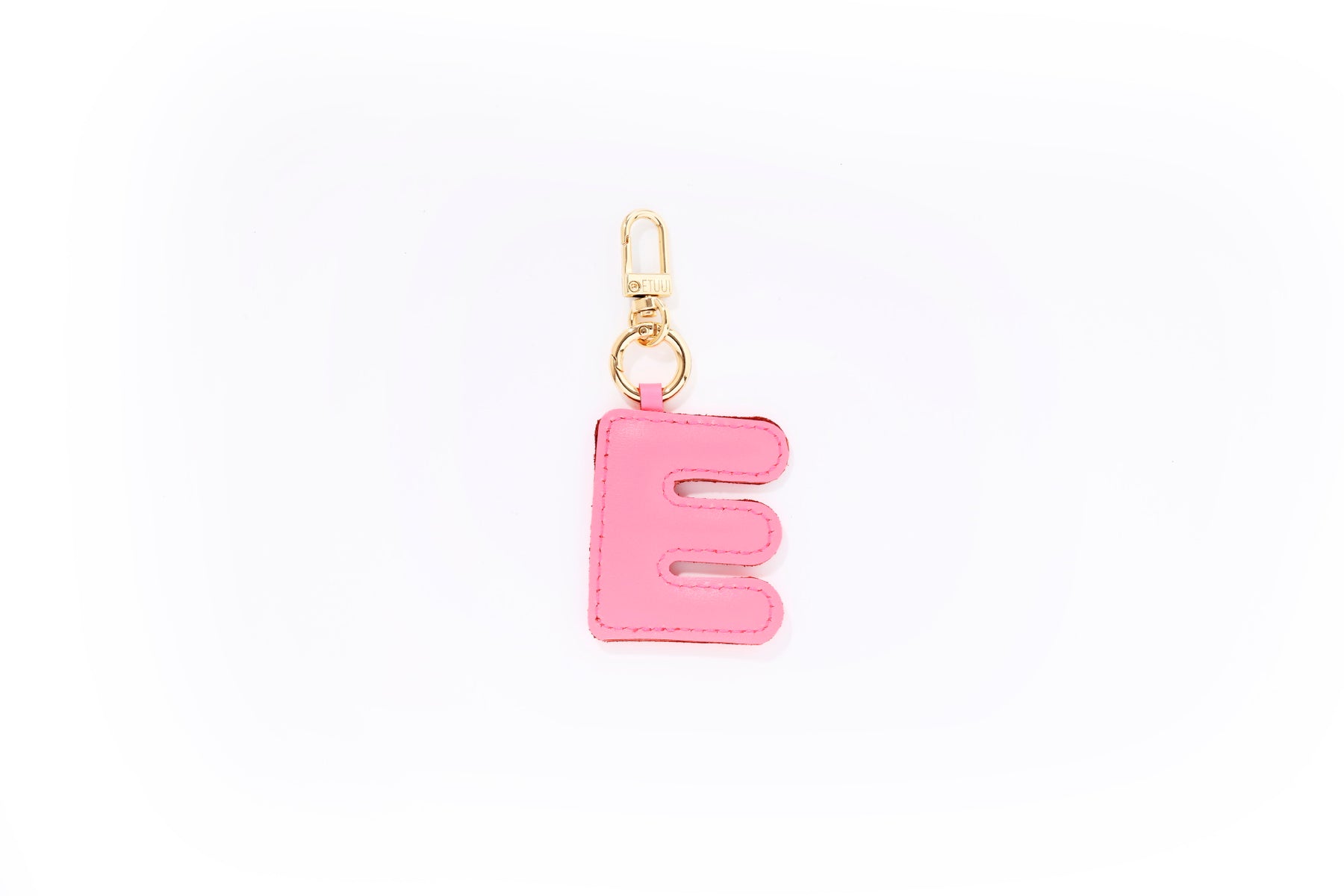 Puffer Letter Charms Pink