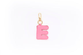 Puffer Letter Charms Pink