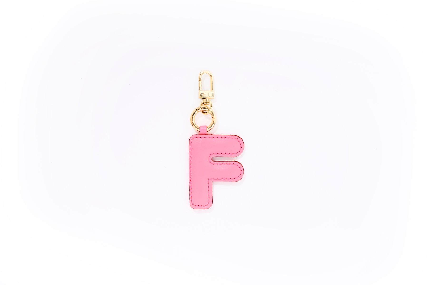 Puffer Letter Charms Pink