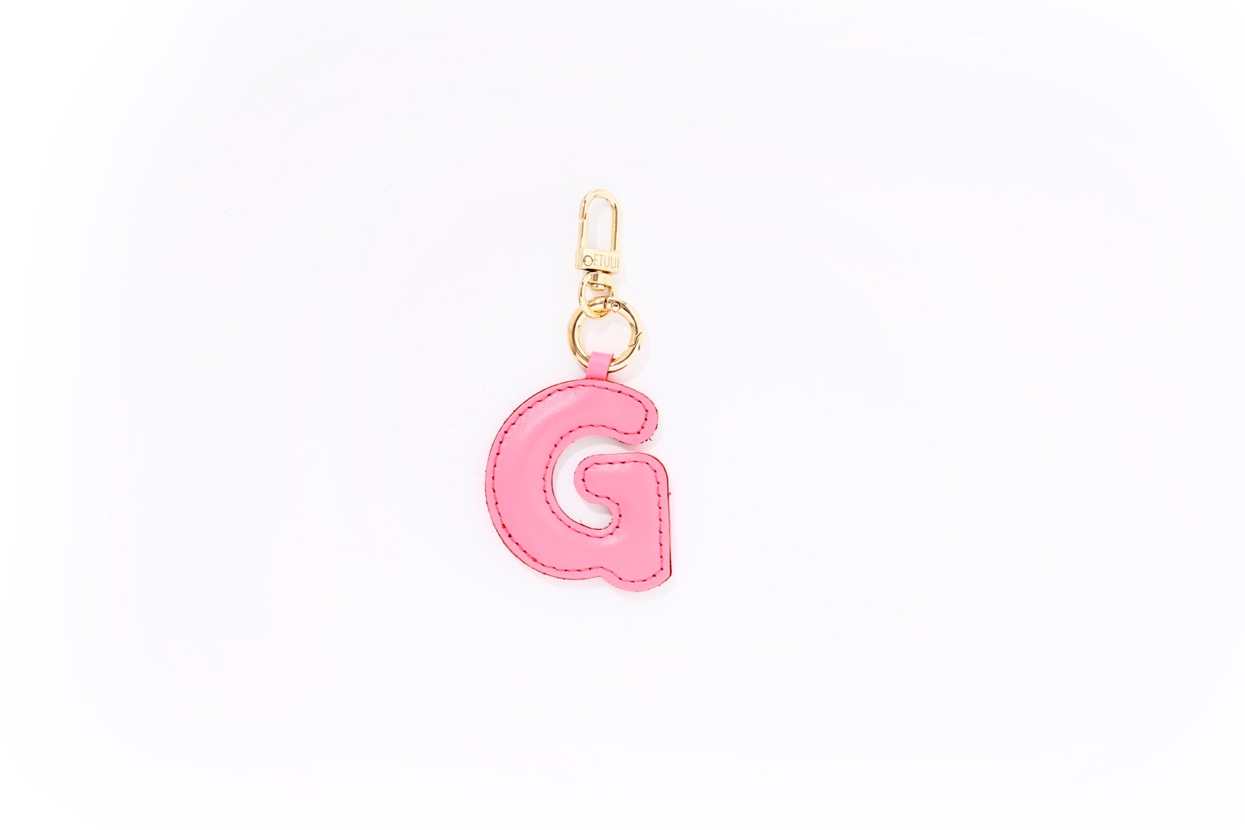 Puffer Letter Charms Pink