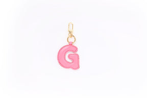 Puffer Letter Charms Pink