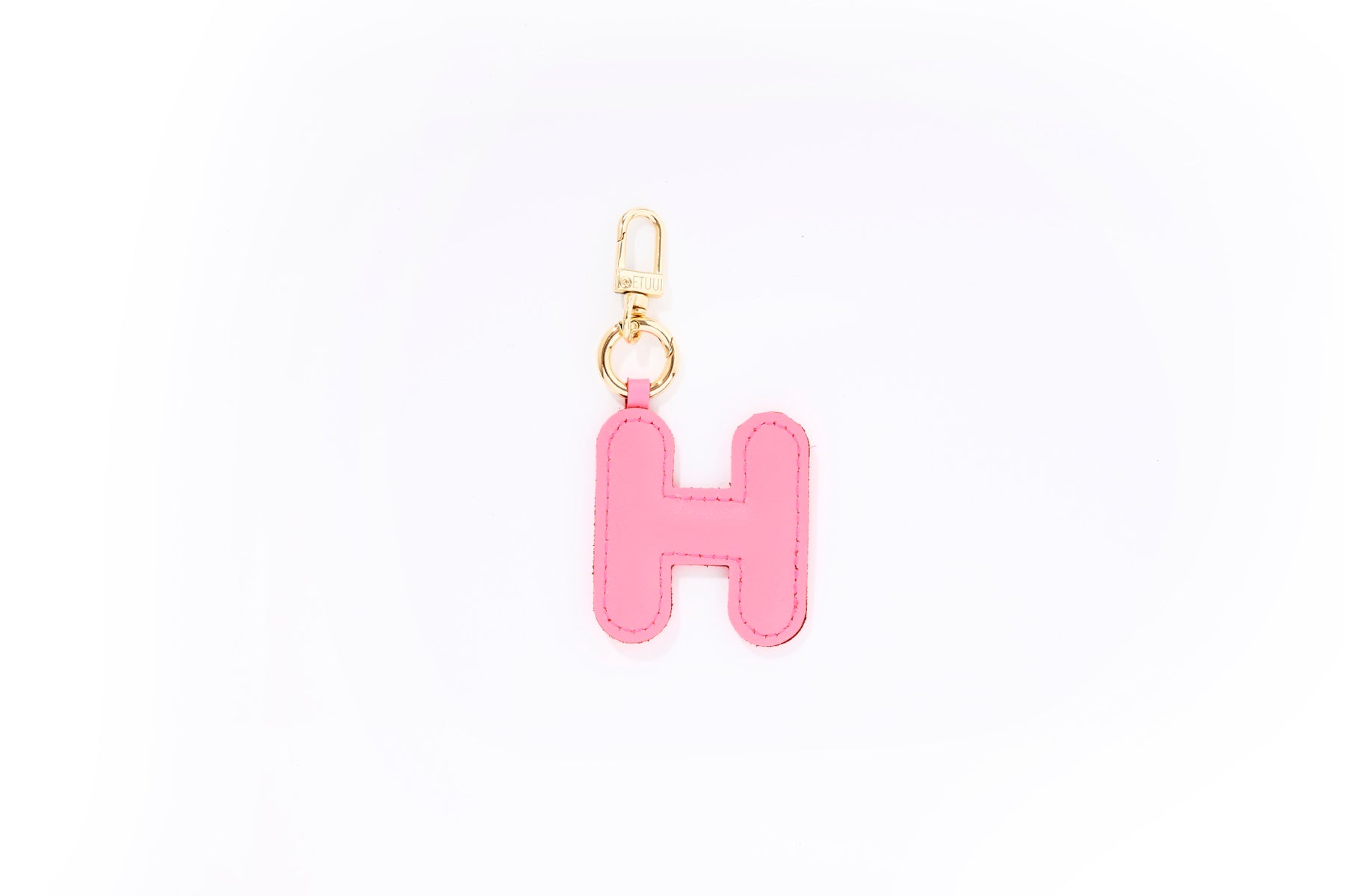 Puffer Letter Charms Pink