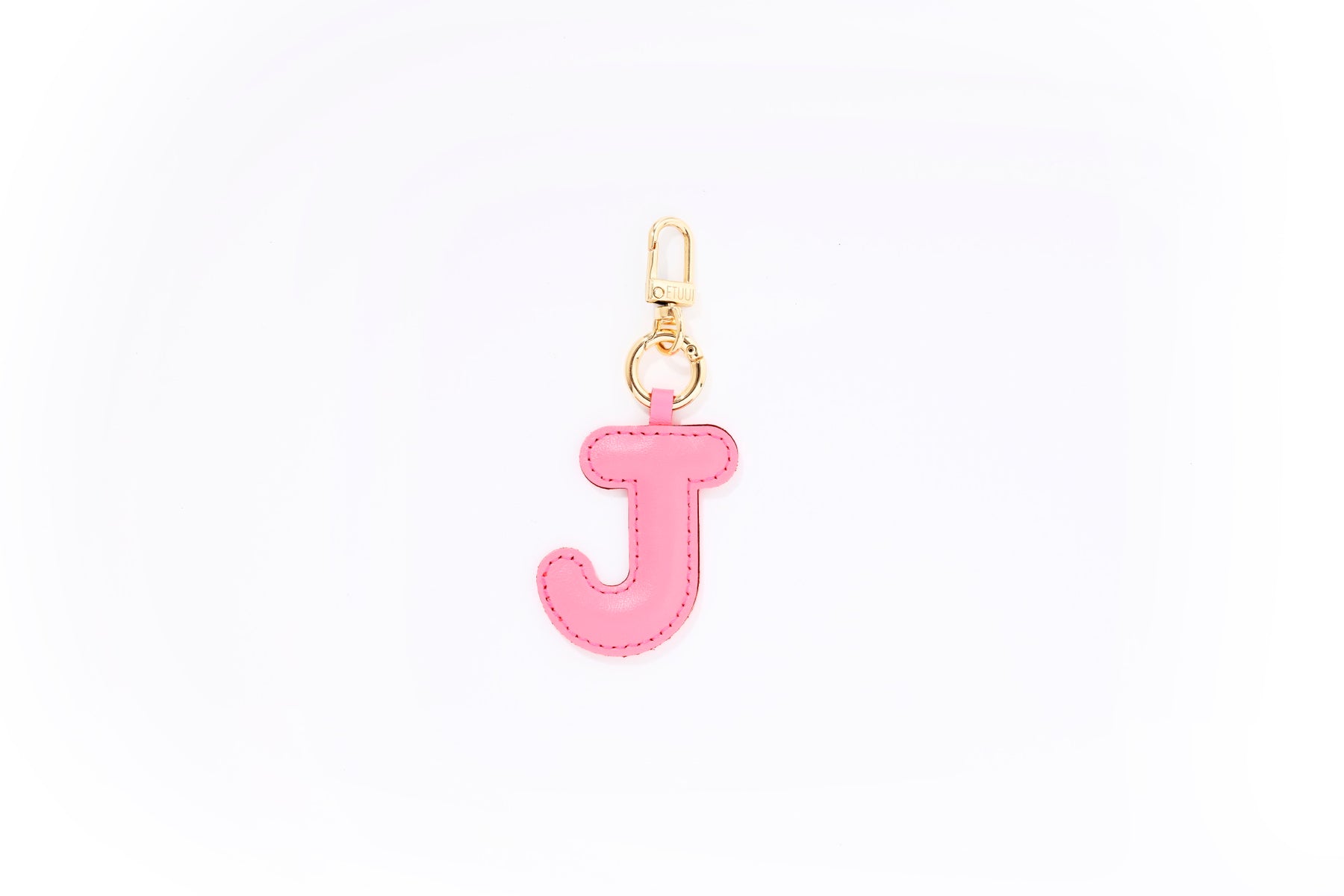 Puffer Letter Charms Pink