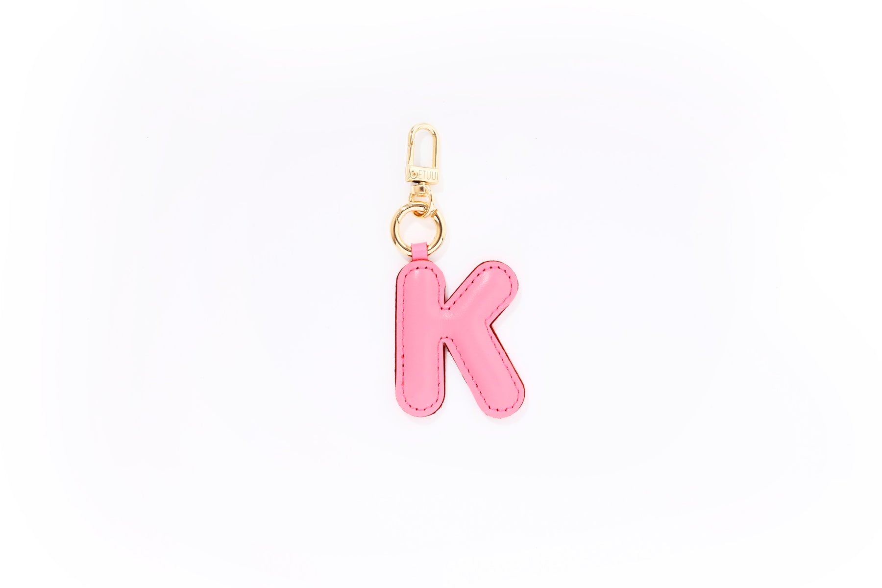 Puffer Letter Charms Pink