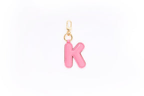 Puffer Letter Charms Pink