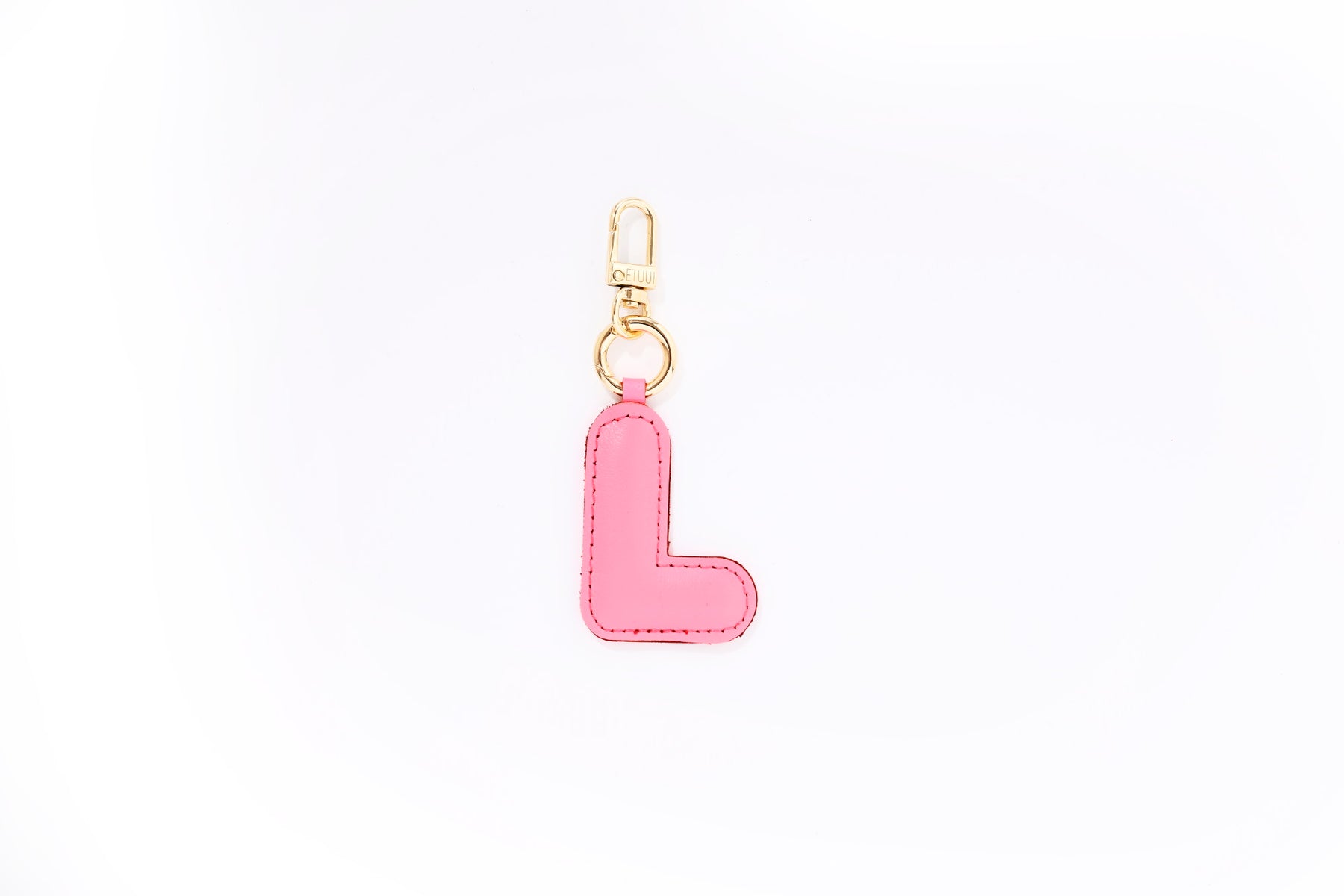 Puffer Letter Charms Pink