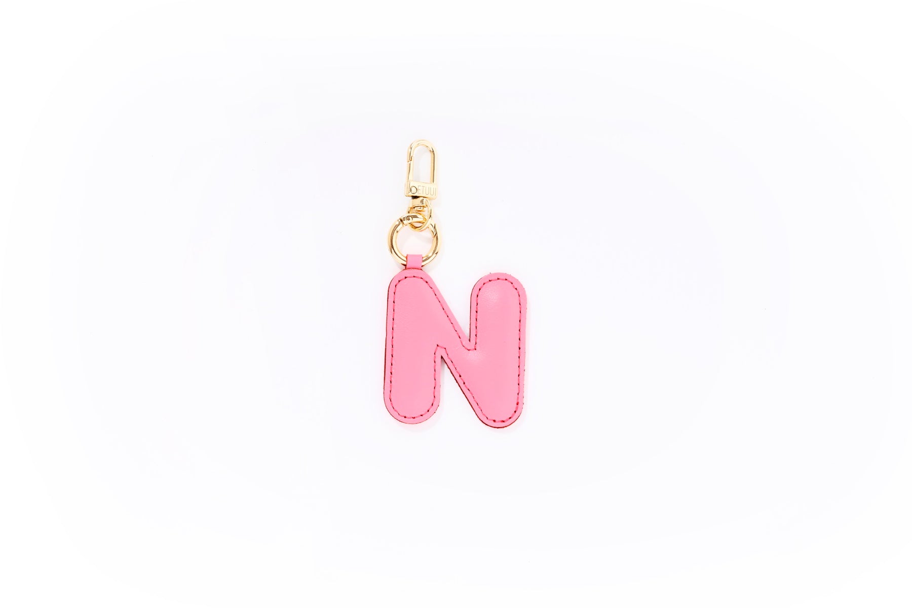 Puffer Letter Charms Pink