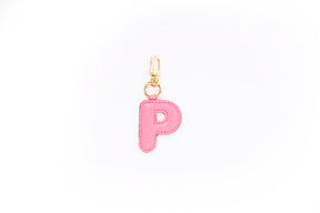 Puffer Letter Charms Pink