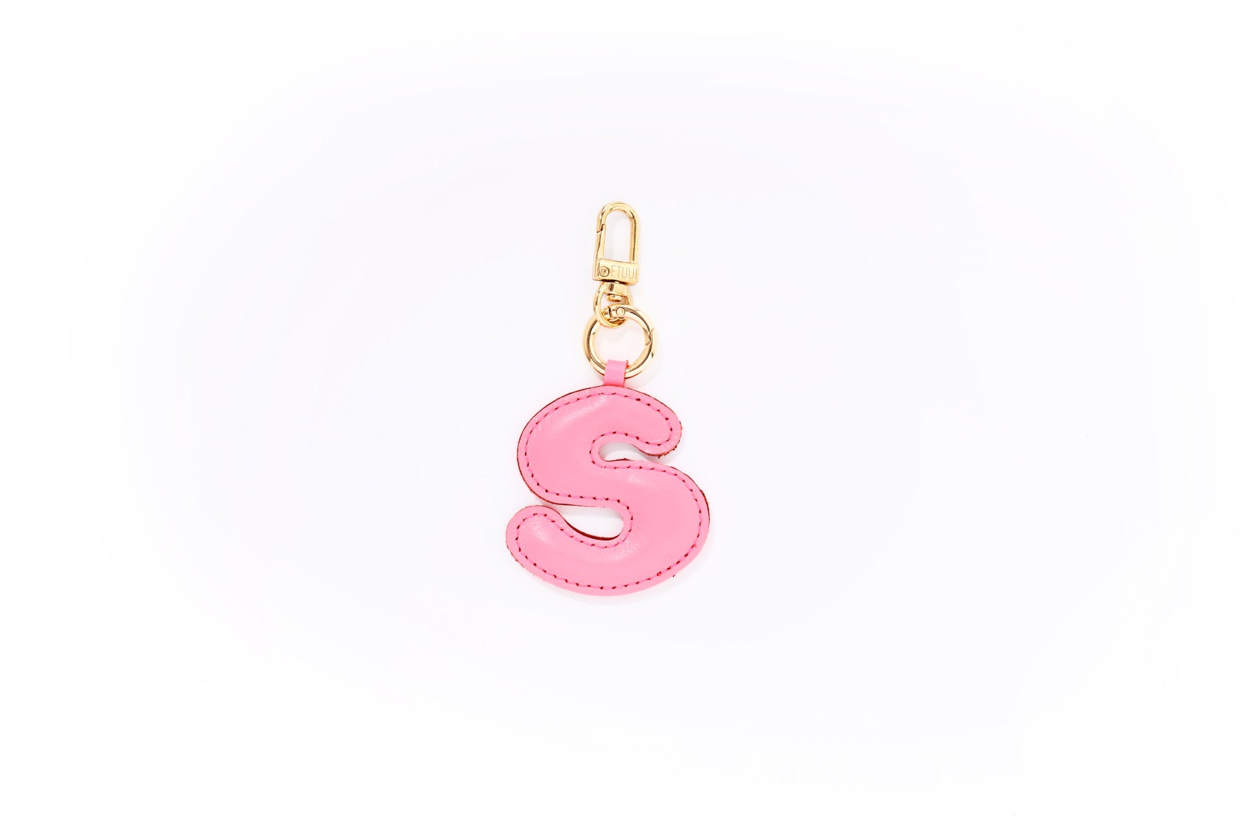 Puffer Letter Charms Pink
