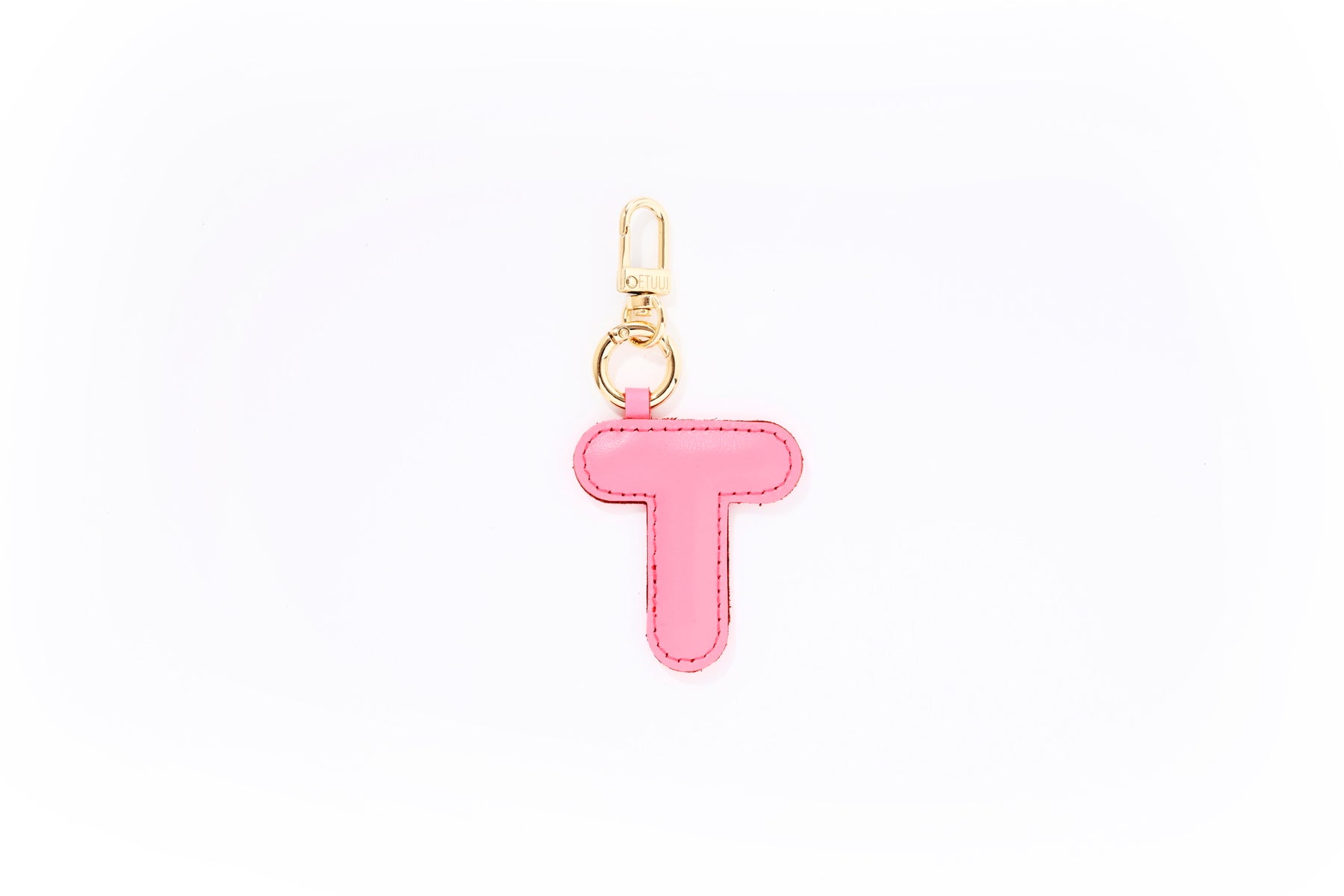Puffer Letter Charms Pink