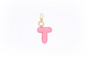 Puffer Letter Charms Pink