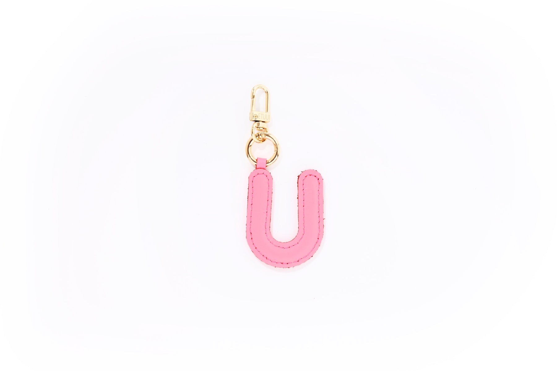 Puffer Letter Charms Pink