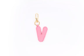 Puffer Letter Charms Pink
